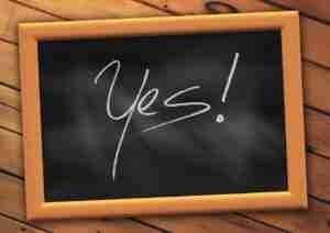 yes phone contracts blackboard yes in white chalk