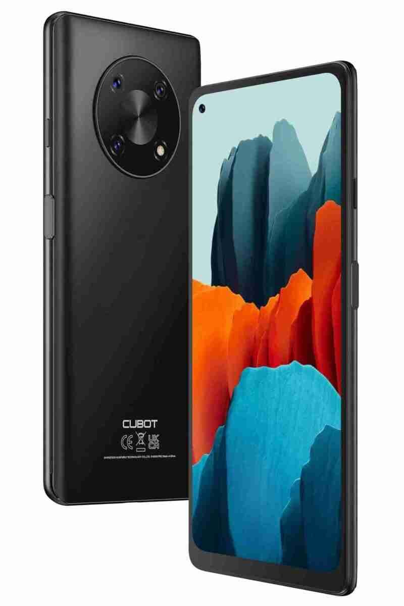 A sleek modern smartphone featuring a large edge-to-edge display and a circular camera module on the back, highlighting both the pros and cons of mobile phone contracts.